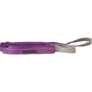 Cinta Poliéster Sling 4,0m 1,0t 7:1 CE 140 Violeta - VONDER