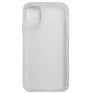 Capinha de Celular IPhone 11 Bibi Cell Transparente Branca Fosco (MP)