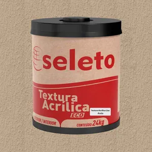 Textura Acrílica Lisa 24Kg Seleto Textura Acrílica Lisa Areia 24Kg Seleto