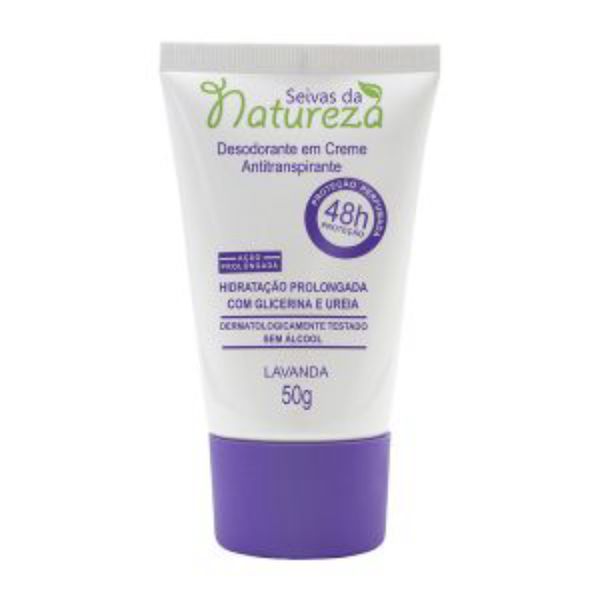 Desodorante Bisnaga Lavanda Seivas da Natureza 50g