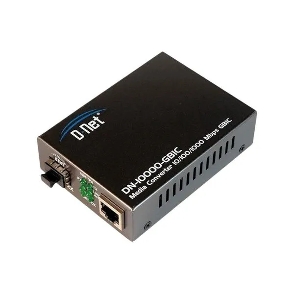Conversor De Mídia D-Net 10/100/1000 Mbps Mono E Multimodo (MP)