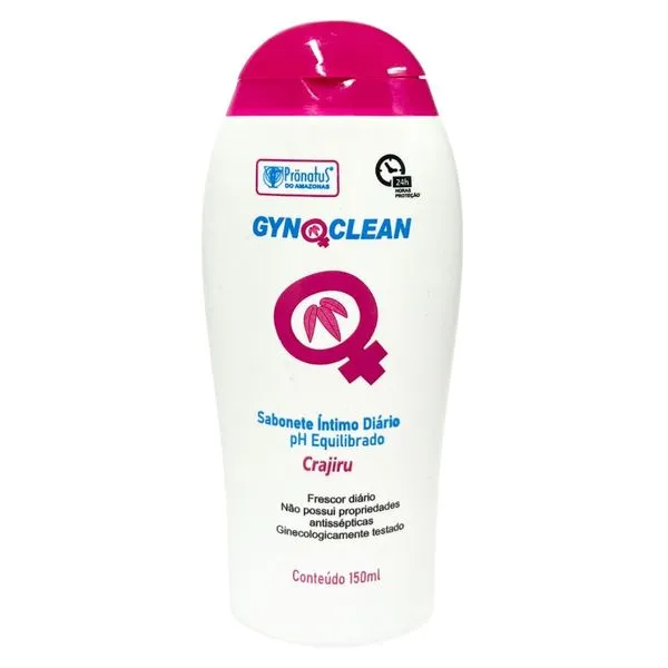 Sabonete Líquido Íntimo Pronatus Gynoclean Crajiru 150ml