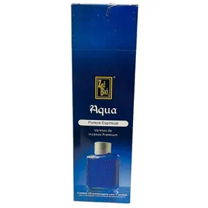 Incenso De Aqua Para Pureza Espiritual Zed Black Caixa Com 25 Pacotes (MP)