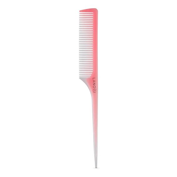 Pente De Plástico Lanossi Fino Rose