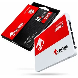 SSD 2,5 SATA III 120GB KDS120G-L21 Alto Desempenho para Notebooks e Desktops Vermelho e Prata Keepdata SSD 2,5 SATA III 120GB KDS120G-L21 Rapido para Notebook e Desktop Vermelho e Prata Keepdata