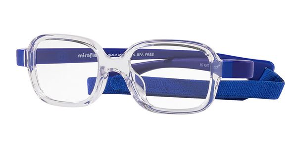 Armação de Óculos de Grau Infantil Miraflex MF4001 Azul