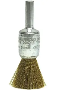 Escova Pincel Aço Ondulado 12mm Fio 0,20mm 2500RPM 10158 - Weiler