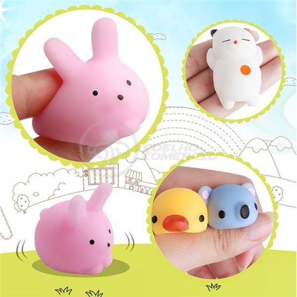 Bichinhos Squishy Mochi Brinquedo Anti Silicone