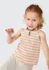 Regata Infantil Menina Toddler - Amarelo 004