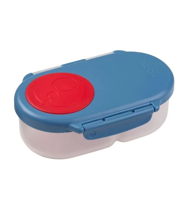 Lancheira Snack Bento Blue Blaze com 2 Divisórias Bbox Azul