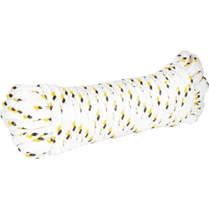 Corda multifilamento trançada 12,0 mm x 20 m branca - VONDER