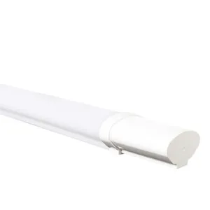 Luminária LED de Sobrepor Blindado Titã Branca Bivolt Taschibra Luminária de Led Sobrepor 36W 3000 Lúmens 120cm Luz Branca