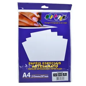 Papel Off Paper Couché Branco 170G Com 50 Folhas (MP)