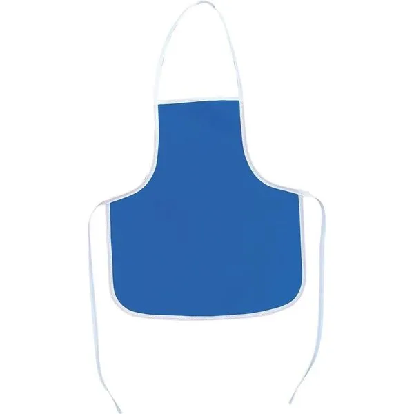 Avental Escolar Infantil Acp Azul Confortável para Pintura e Alimentação 1 Unidade Azul Avental Escolar Infantil Acp Azul para Atividades de Pintura 1 Unidade