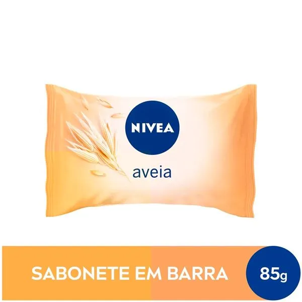 Sabonete em Barra Hidratante Nivea Aveia 85g