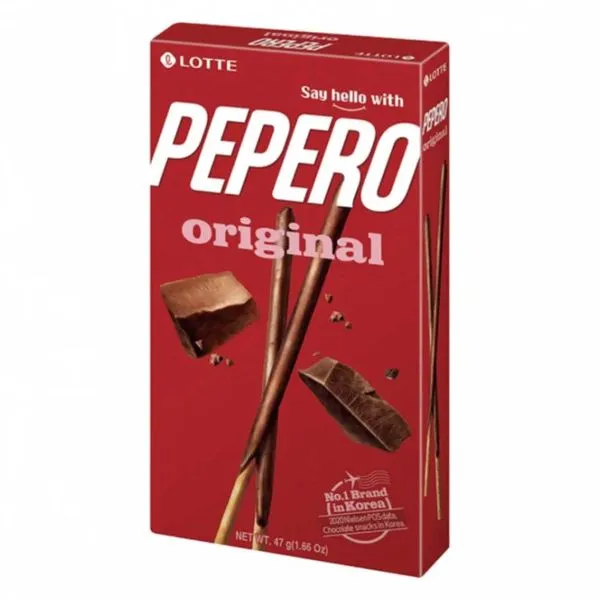 Biscoito Palito Pepero Original 47g BIS0001T - Lotte
