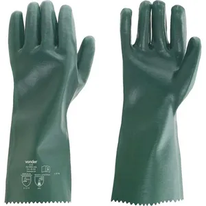 Luva de PVC com Forro 36cm Palma Lisa PLV0036 - VONDER