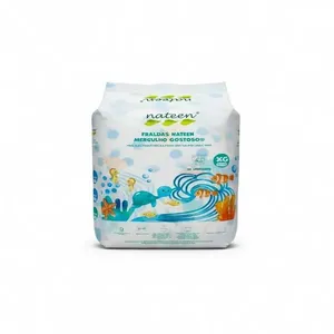 Fraldas Infantil Nateen - Linha de Piscina e Mar Piscina e Mar XG 10 Unidades