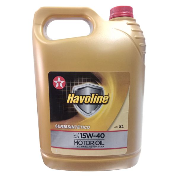 Óleo Lubrificante do Motor Havoline 15W40 API SL Semissintético - 4L Óleo Lubrificante do Motor Havoline 15W40 API SL Semisintético - 4L