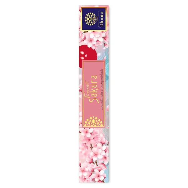 Incenso Premium Finest Sakura 15 Varetas SAKURA02 - Ohana