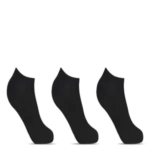 Kit 3 Meias Rp Comfortinvisível 33/38 Preta Ref.004RPWI21075 Rafa Parize