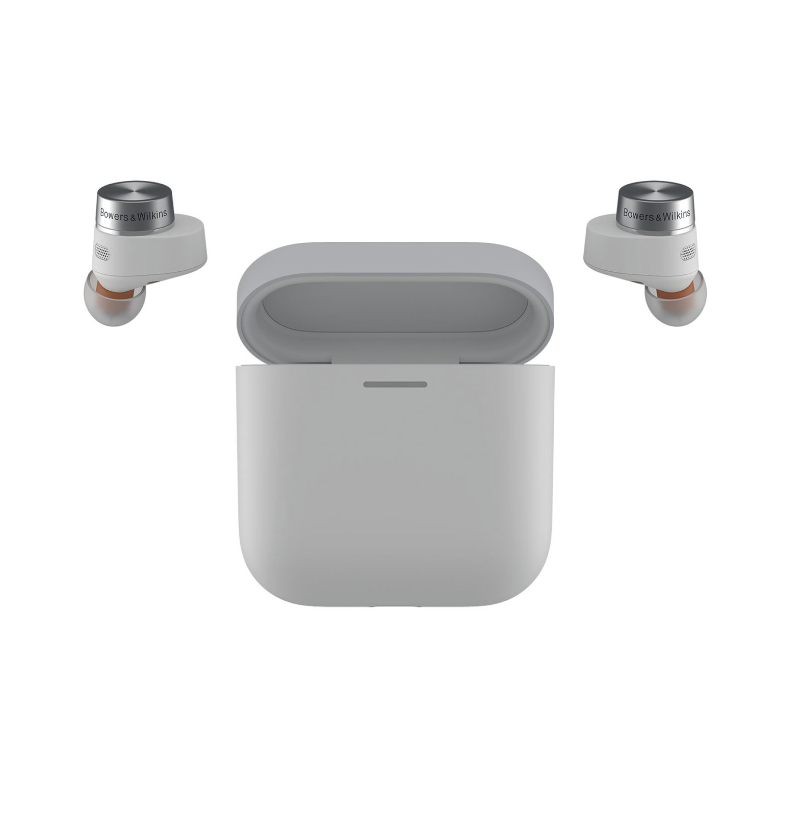 Fones de ouvido intra-auriculares sem fio Bowers &amp; Wilkins Pi5 S2 Noise-Canceling ( Cloud Gray ) Garantia 90 dias