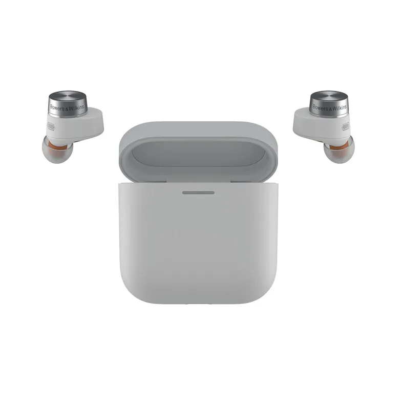 Fones de ouvido intra-auriculares sem fio Bowers &amp; Wilkins Pi5 S2 Noise-Canceling ( Cloud Gray ) Garantia 90 dias