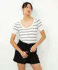 short clochard cós com elástico e cordão texturizado preto PP