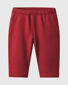 Bermuda Infantil Menina Ciclista Em Algodão Malwee Kids Vermelho - 3