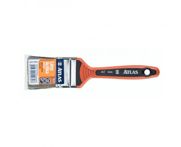 Trincha Atlas Dupla 417/5 E 2 Latex Acril c/12pcs