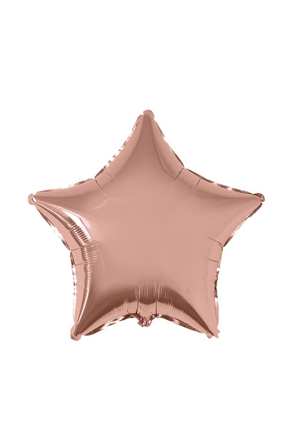 Balão Flexmetal Metalizado Estrela 20" Rosé