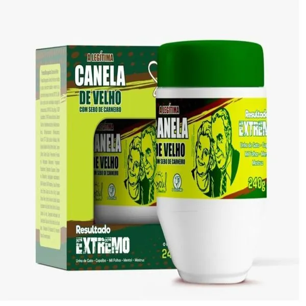 Loção Massageadora Canela De Velho 240g