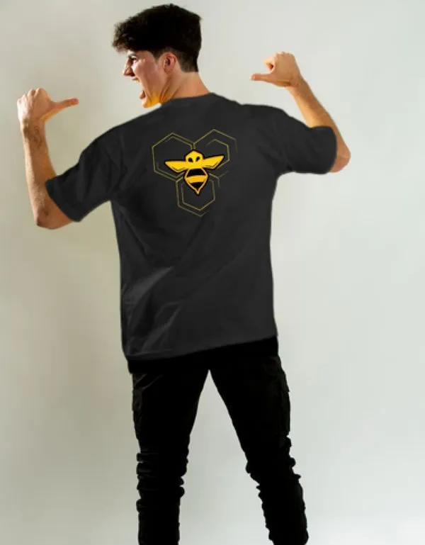 Camiseta Algodão Preta Manga Curta Natan Por Aí Colmeia M / Preta