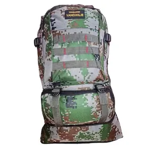 Mochila Tática 6313 Grande para Trilha, Uso Militar, Camping e Viagem com Construção Robusta Verde Verde Mochila Tática 6313 Grande para Trilha e Uso Militar com Design Funcional Verde Verde