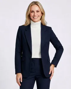 Blazer Feminino Social Marinho M
