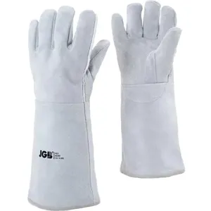 Luva Raspa para Soldador 20cm Forrada em Algodão 053-RF - Jgb