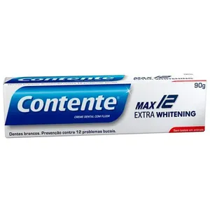 Creme Dental Contente Max 12 Extra Whitening 90g
