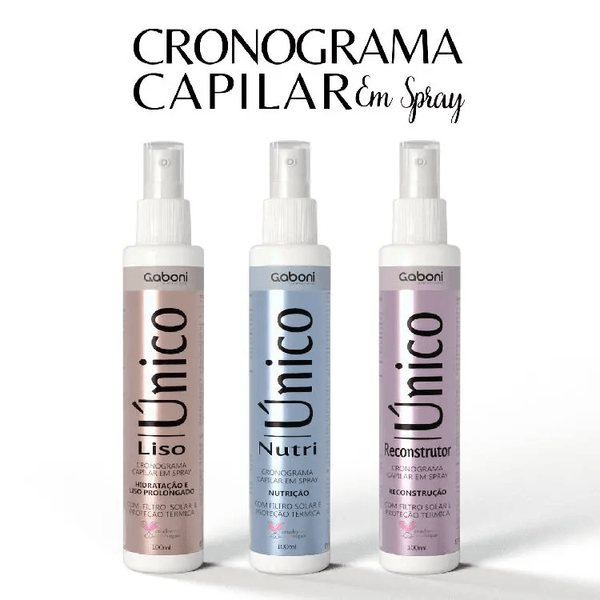Kit Gaboni Cronograma Capilar Spray