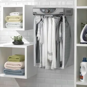 Secadora De Roupas De Parede Supensa 8Kg SuperCiclo Com Timer E Função Amaciante Fischer Silver / 220V