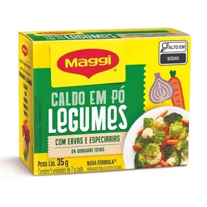 Caldo Maggi Em Pó Legumes 35g