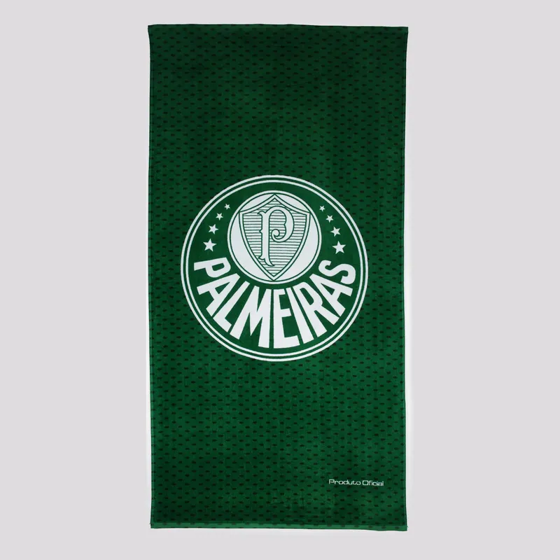 Toalha Bouton Palmeiras Showder Verde