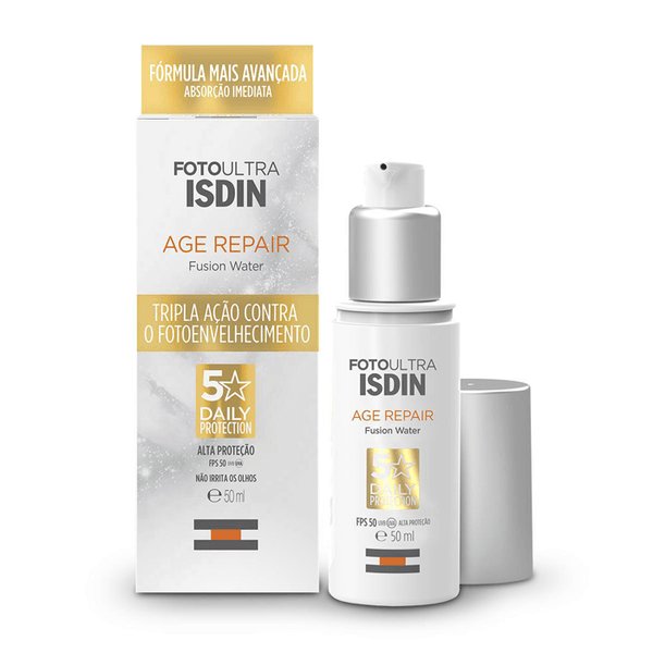 Protetor Solar Facial Isdin FPS 50 5 Stars Age Repair 50ml
