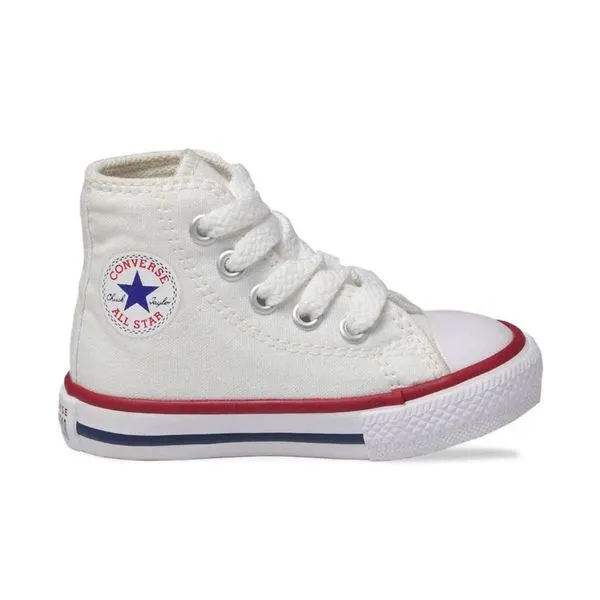 Tênis All Star Infantil Cano Alto Branco Converse (18-25) 19