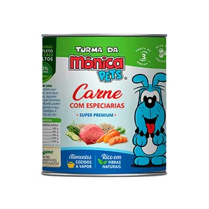 Ração Úmida Turma da Mônica Cães Carne com Especiarias 280 g