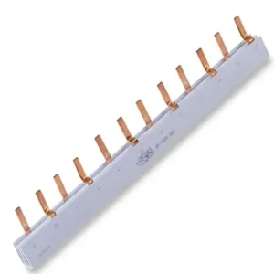 Barramento Bifásico Com 80 Ampèrez 12 Polos 215mm - 0600400007 - Force Line