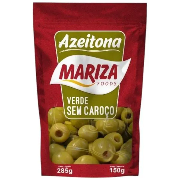 Azeitona Verde Mariza Sem Carôço 150g