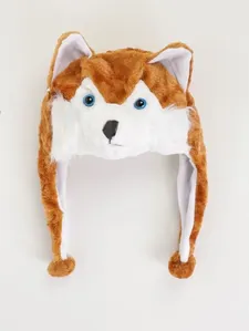 Gorro Animais 3D Infantil - MARROM