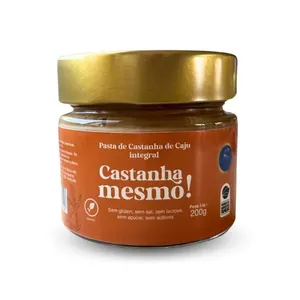 Pasta De Castanha De Caju Integral Mesmo! 200g