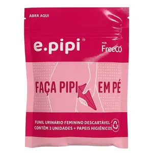 E.pipi Funil Urinário Descartável Feminino Freeco 3 Unidades