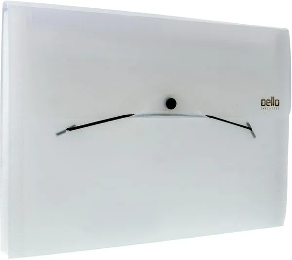 Pasta Sanfanoda A4 Executive Dello Com 12 Divisórias Cristal